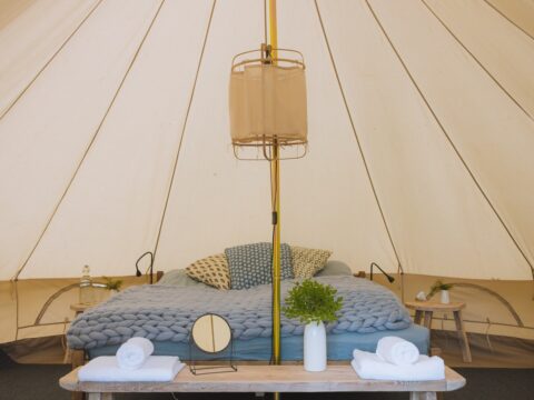 glamping, yurt, tent